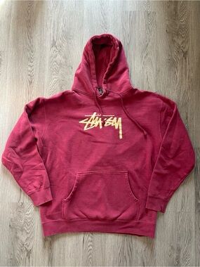 Y2K vintage stussy hoodie size large